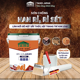 Mua Keo Sơn Chống Han Rỉ  Gỉ Sét TAIKO CG-01 / Phù Hợp với bề mặt Tấm Lợp  Lan Can  Cổng  Kết Cấu  Gầm Xe Thép gỉ