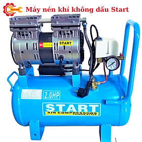 Máy nén khí giảm âm không dầu Start 30L 