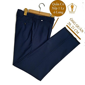 Quần Âu, Tây Baggy Nam Cao Cấp Ông Dáng Xuông, Đứng Chất Vải Anh, Ytali Xuất Dư Châu Âu