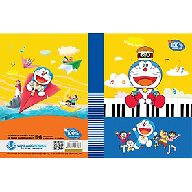 Tập Học Sinh Vanlangbooks 96 Trang Định Lượng 100 - 4 Ôly - Doraemon