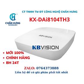 Mua Đầu ghi hình 4 kênh 5 in 1 KBVISION KX-DAi8104TH3 - HÀNG CHÍNH HÃNG