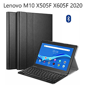 Bao Da Kèm Bàn Phím Dành Cho Lenovo M10 10.1 Inch X505F X605F REL 2020 Bluetooth