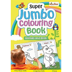 Super Jumbo Colouring Book