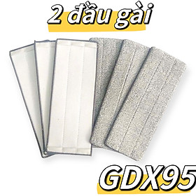 Mua Bông lau nhà hinh chữ nhật 2 đầu gài giá ưu đãi