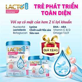 Sữa Mát Cho trẻ Sơ Sinh Lactomin Infant  0-12 tháng