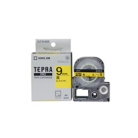 Mua Băng mực in nhãn Tepra cỡ 9mm dùng cho máy TEPRA PRO SR-R170V / SR530 / SR970 - HÀNG CHÍNH HÃNG KING JIM