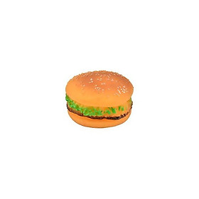 Đồ chơi có còi cho chó hình bánh Humberger