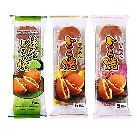 Bánh rán Dorayaki Hiyoshi Seika gói 5 cái 300g