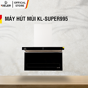 Mua Máy hút mùi KIELER KL-SUPER995 công suất hút cao  không gây tiếng ồn  kiểu vát kính sang trọng  điều khiển bằng cử chỉ - Hàng Chính Hãng