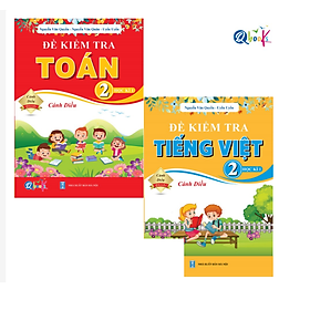 Sách - Combo Đề Kiểm Tra Toán và Tiếng Việt Lớp 2 - Cánh Diều - Học Kì 1 (2 cuốn)