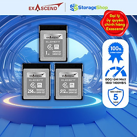 Thẻ nhớ Exascend Element CFexpress Type B Hàng chính hãng