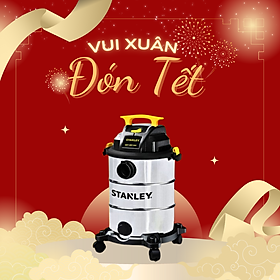 Máy hút bụi công nghiệp hút khô và ướt usa stanley sl19156 - hàng chính hãng
