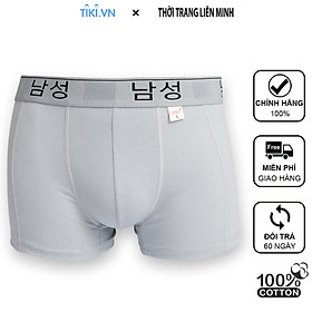Quần lót nam boxer CITYMEN lưng Hàn Quốc cao cấp vải cotton co dãn 4 chiều mềm mại thoáng khí thấm hút tốt, quần xịp sịp đùi nam bao đổi trả 90 ngày