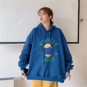 Áo Khoác Hoodie Alley chất nỉ bông mịn đẹp - Form rộng Unisex Nam Nữ Couple Ulzzang, Áo nỉ HOODIE áo nỉ bông cotton unisex nam nữ form rộng oversize chất liệu Cotton