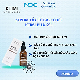  KTIMI 2% BHA Facial Exfoliant Salicylic Acid - Serum Tẩy Tế Bào Chết Ktimi