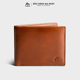 Ví nam da bò Lata ( Thời trang nam - Ví da thật LVN82 )