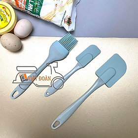 Mua BỘ CỌ VÉT SILICON cao cấp   chịu nhiệt tốt (COMBO 3 MÓN) - Dụng cụ làm bánh  nấu ăn