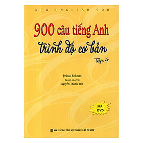 Nơi bán 900 Câu Tiếng Anh Trình Độ Cơ Bản - Tập 4 (Kèm file MP3) - Giá Từ -1đ