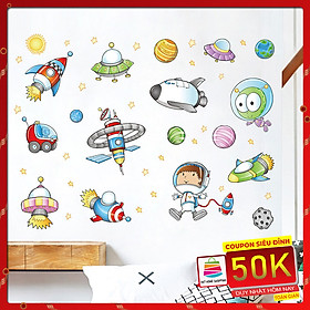 Mua Decal dán tường bên ngoài vũ trụ XL7239