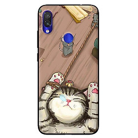 Ốp in cho Xiaomi Redmi Note 7 Mèo Khóc - Hàng chính hãng