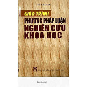 Hình ảnh Giáo trình Phương pháp luận nghiên cứu khoa học - tái bán 2024