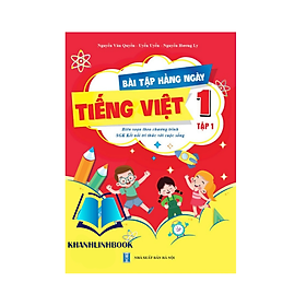 Sách - Bài Tập Hằng Ngày Tiếng Việt 1 - Tập 1 ( Kết Nối )
