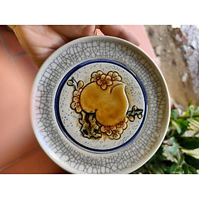 Mua Đĩa trầu men rạn nổi