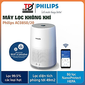 Mua Máy Lọc Không Khí Philips AC0850/20  Diện Tích  49m2 Lọc Bụi Mịn PM2.5  Hàng Chính Hãng