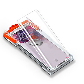 Mua Miếng Dán Kính Cường Lực T-Max 09 Thế Hệ Mới Full Keo Dán UV cho Galaxy S20 Plus / S20 Ultra - Hàng Nhập Khẩu