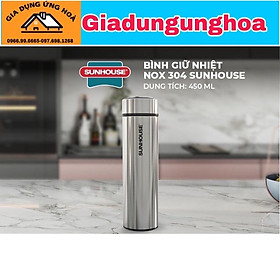 Mua Bình Giữ Nhiệt SUNHOUSE 450ml Hàng Chính Hãng
