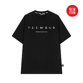 Áo thun Teeworld Friends T-shirt Trắng Đen Nam Nữ Form Rộng Unisex