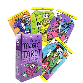 Bài Tarot The Magic Tarot Tặng Đá Thanh Tẩy