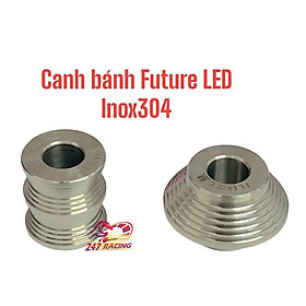 Cặp Canh đùm bánh xe Inox 304 gắn xe máy FUTURE LED
