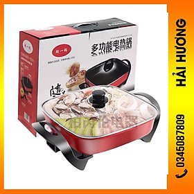 Mua Nồi lẩu kiểu dáng Hàn quốc màu đỏ siêu bền dễ sử dụng dùng ăn lẩu  nấu ăn