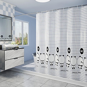 Mua Rèm Nhà Tắm  Phòng Tắm Không Thấm Nước Vải Polyester  Họa Tiết Hoạt Hình Gấu Trúc
