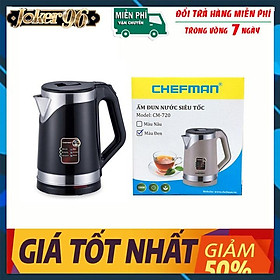 Mua Ấm siêu tốc 2 lớp cách điện Chefman CM-720 dung tích 2 lít_Bảo Hành 6 Tháng