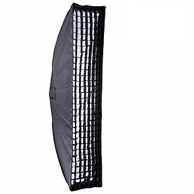 Mua Softbox Godox lưới tổ ong kính thước 35x160cm ngàm Bowens - Hàng Nhập Khẩu