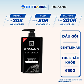 Dầu gội Romano Gentleman (650g)