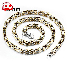 Dây Chuyền Nam Cực Đẹp 10mm, Dây Chuyền Nam Kiểu ZicZac