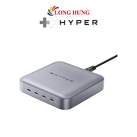 Sạc đa cổng HyperDrive Thunderbolt 4 Power Hub with Integrated GaN Power Source 96W HDTB4PH-US - Hàng chính hãng