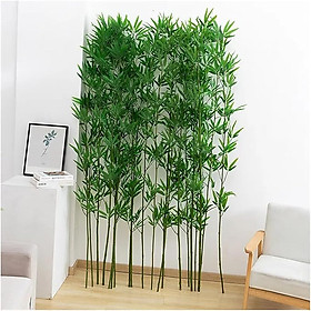 Mua Set 10 cây trúc giả ( Loại thường) - Size từ 120cm đến 150cm - Cây giả  hoa lụa Decor trang trí nhà cửa