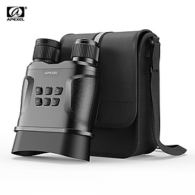 APEXEL APL-NV01 UHD Night Vision Goggles Digital Infrared Binoculars 438 Yards Viewing Range 2.3 Inch LCD Display Take
