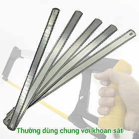 Combo 5 lưỡi cưa sắt 2 mặt 300mm loại tốt cao cấp 