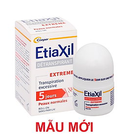 Lăn Khử Mùi Etiaxil Detranspirant Traitement Aisselles Peaux Normales 15ml (Dành cho da thường)