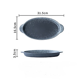 Fish Plate Ceramic Steamed Fish Plate Creative Fish Plate Household Chopped Pepper Fish Head Special Plate New Large Fish Plate