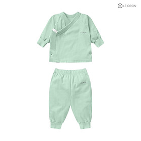 LE COON | BỘ ĐỒ CÚC BẤM DÀI TAY QUẦN BOM | COOL | 0 - 18 tháng