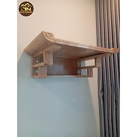 Mua TRANG THỜ TREO TƯỜNG CHẤT LIỆU GỖ SỒI MS12 - PHÙ HỢP VỚI NHÀ CHUNG CƯ