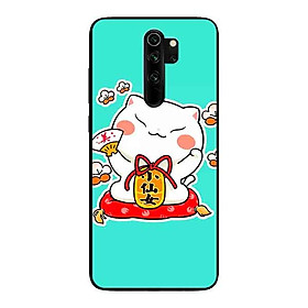 Ốp Lưng in cho Xiaomi Redmi Note 8 Pro Mẫu Mèo May Mắn 5 - Hàng Chính Hãng