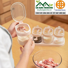 Mua BỘ 2 HỦ - BỘ 3 HỦ - BỘ 4 HỦ HỦ GIA VỊ BẬT NẮP VIỆT NHẬT HOKORI 2935 2936 2937 (MÀU NGẪU NHIÊN) - TADAHOME