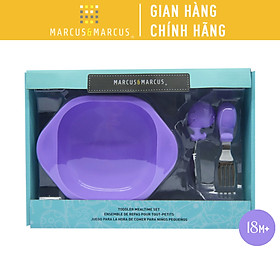 Bộ đồ dùng ăn dặm Toddler Marcus & Marcus, cho bé từ 18 tháng